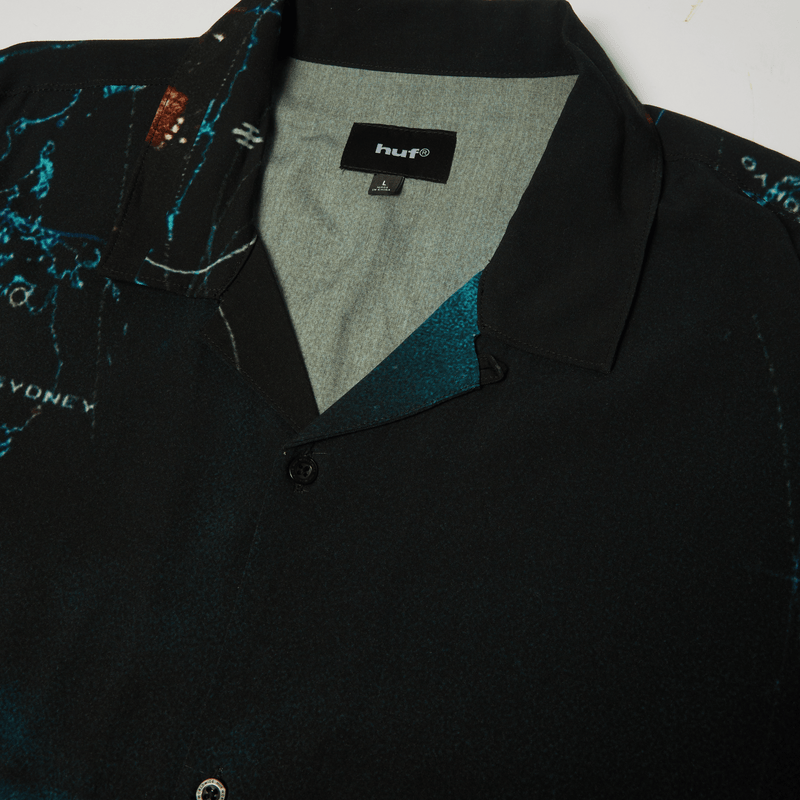 huf t-shirt Ground Control Ss Resort Shirt