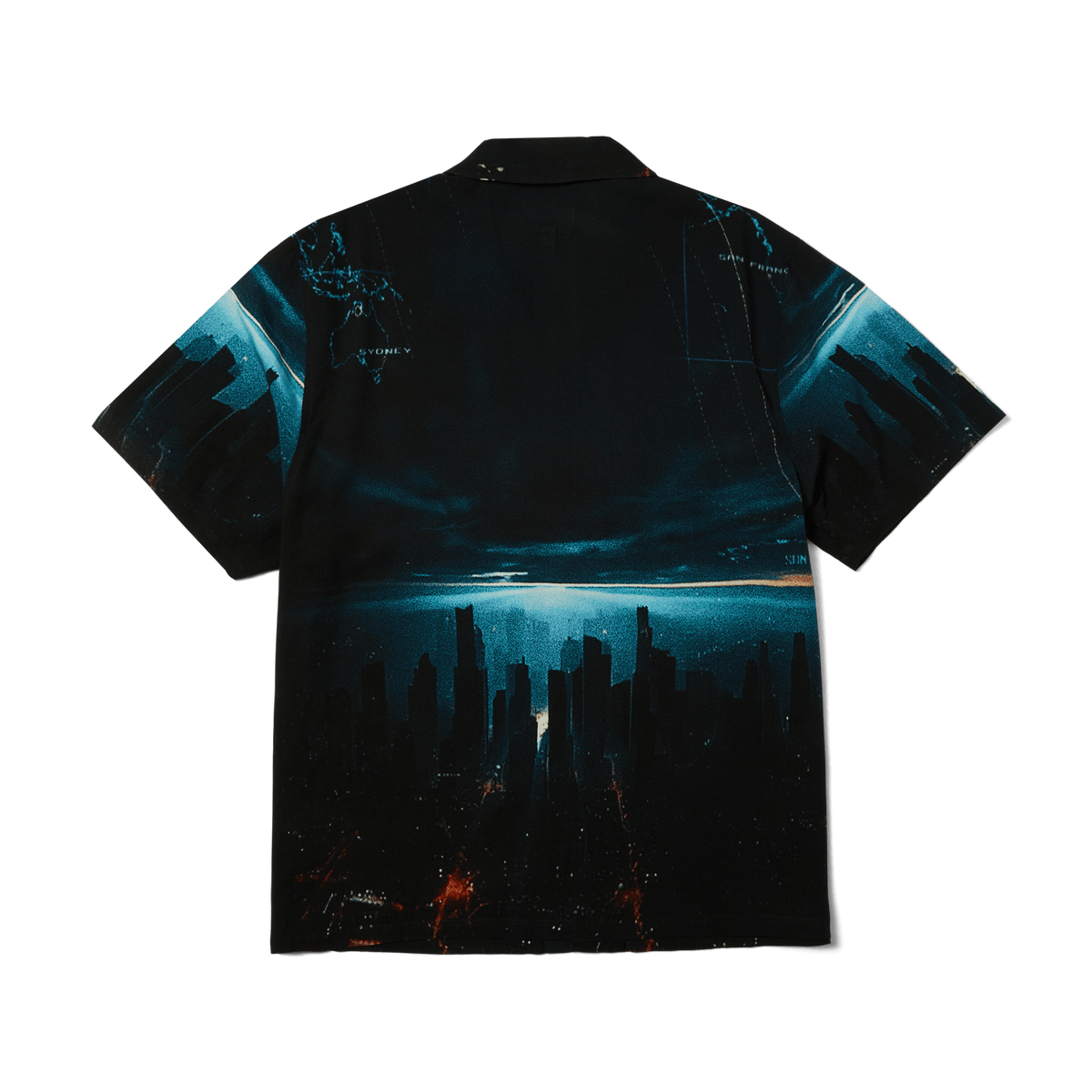 huf t-shirt Ground Control Ss Resort Shirt