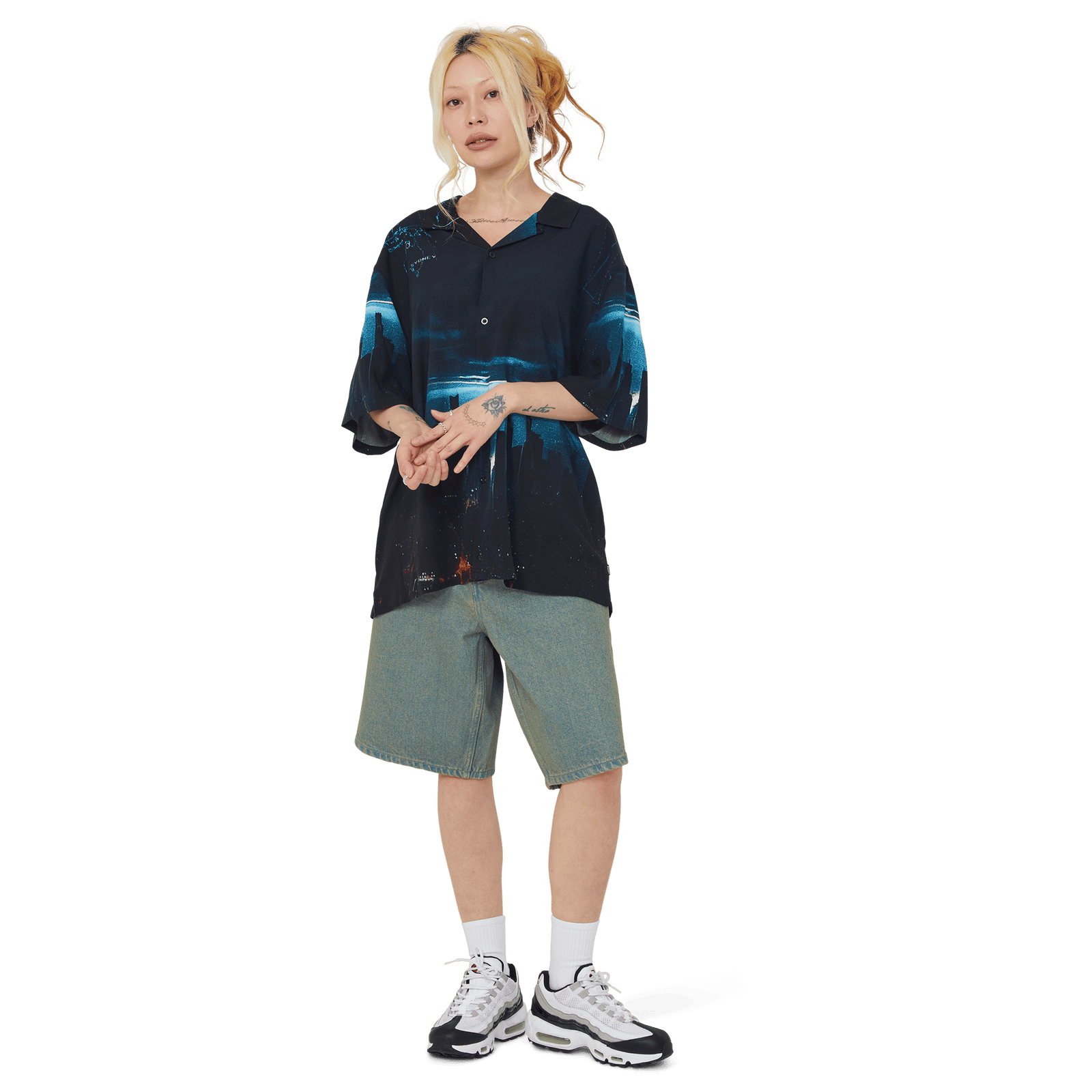 huf t-shirt Ground Control Ss Resort Shirt