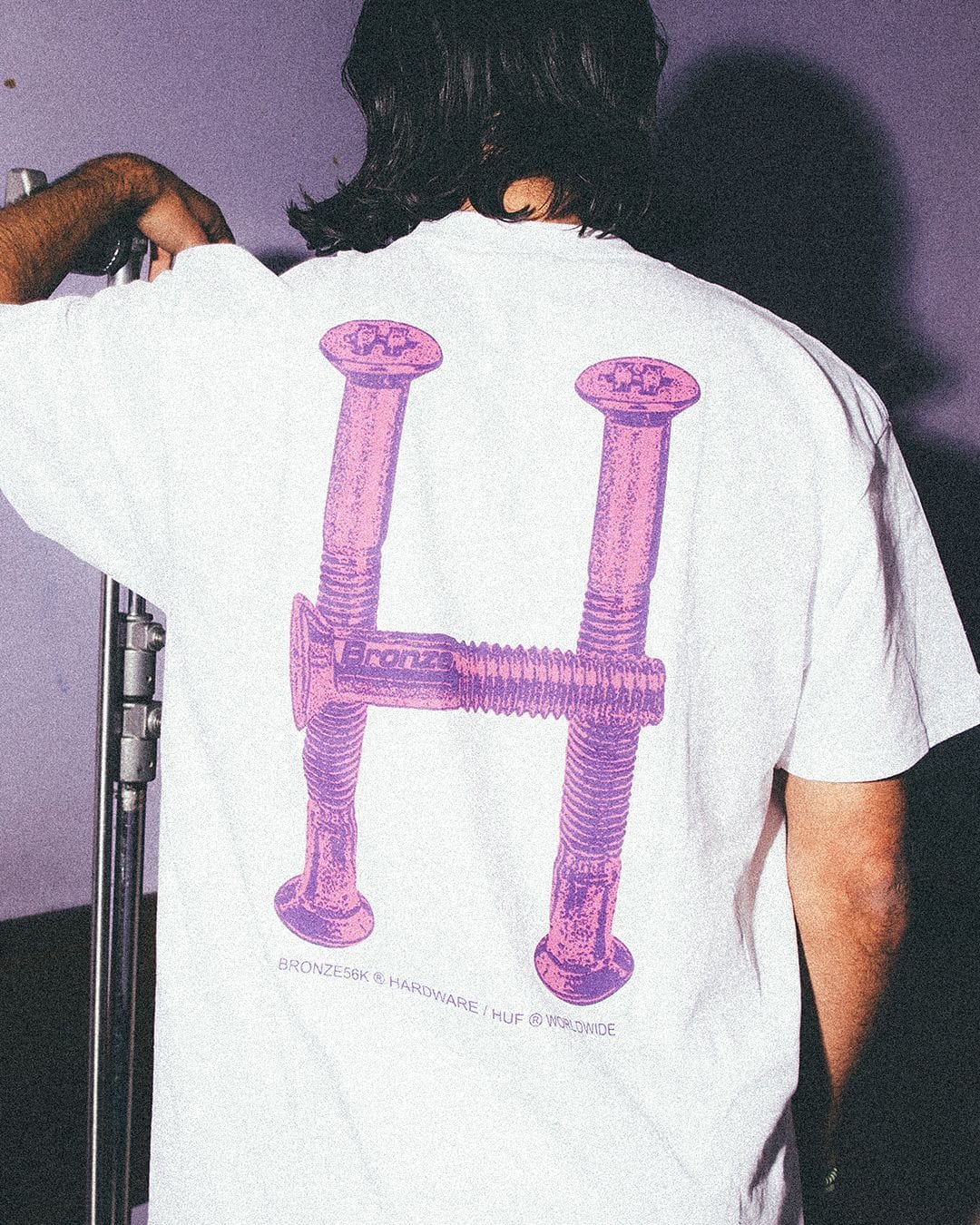 huf t-shirt H Bolts Tt S S Tee