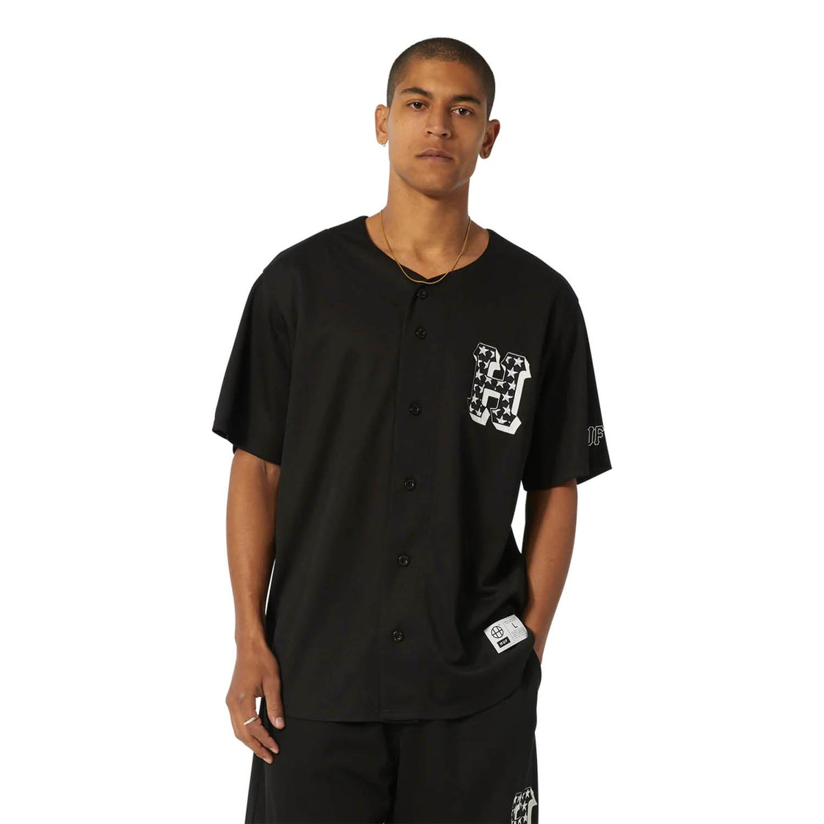 huf t-shirt H STAR BASEBALL SHIRT
