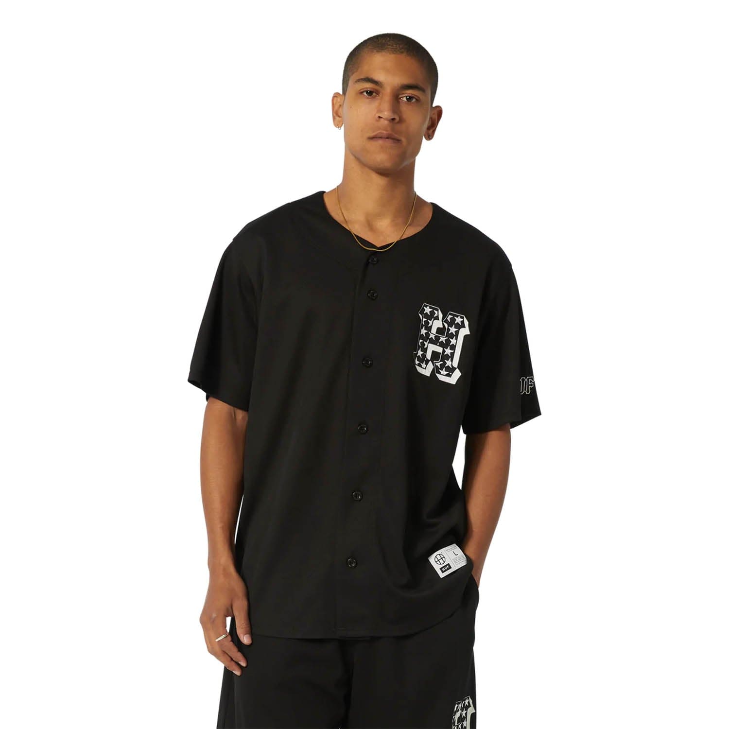 huf t-shirt H STAR BASEBALL SHIRT
