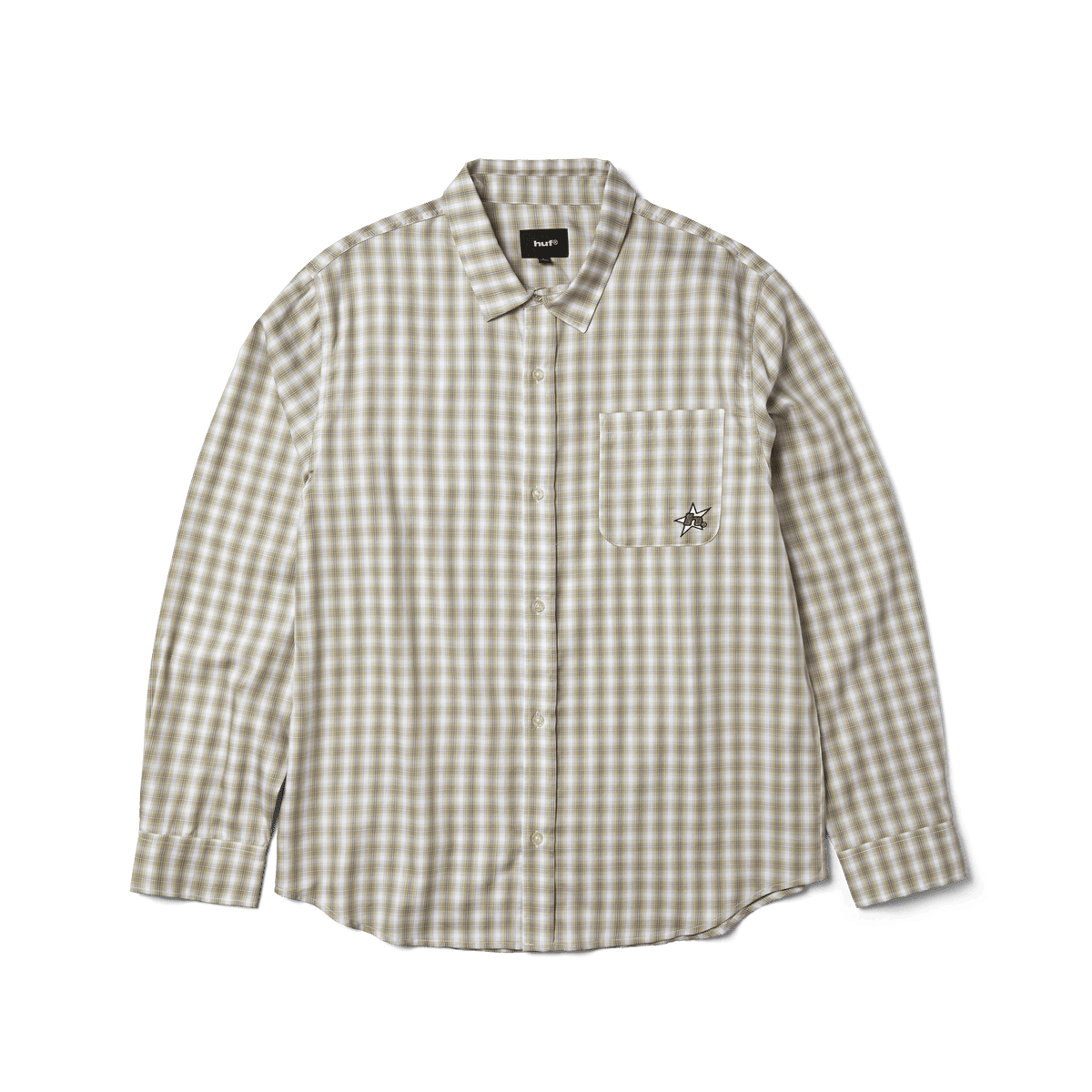 huf t-shirt H Star Ls Plaid Shirt