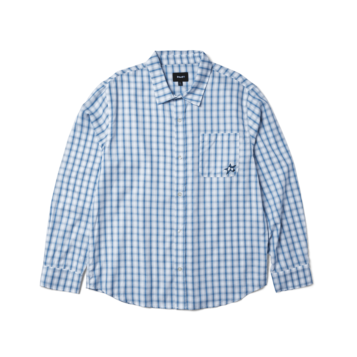 huf t-shirt H Star Ls Plaid Shirt