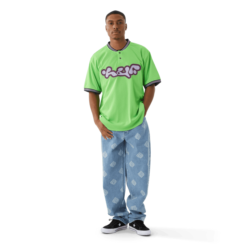 huf t-shirt Halftime Henley S S Jersey