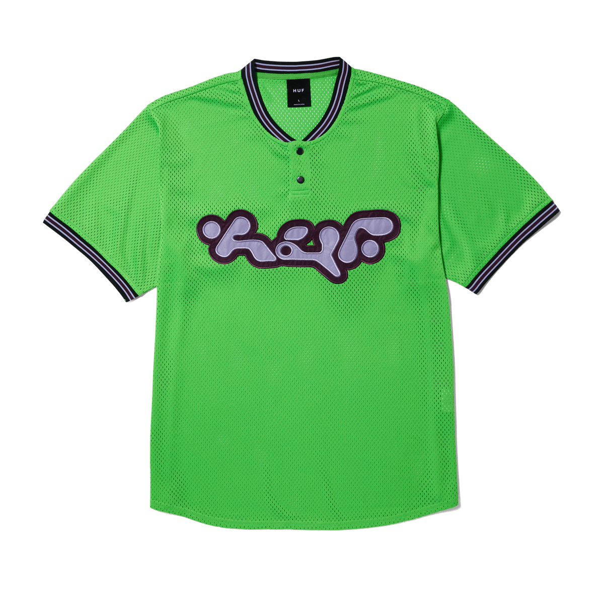 huf t-shirt Halftime Henley S S Jersey