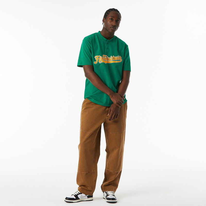 huf t-shirt HARLAN BASEBALL HENLEY
