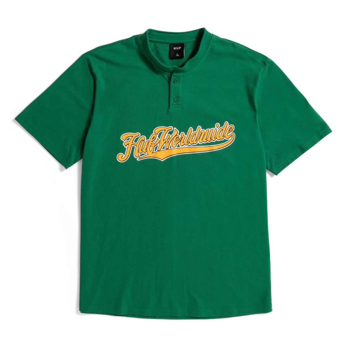 huf t-shirt HARLAN BASEBALL HENLEY