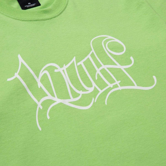 huf Haze Handstyle 2 S/S Tee Lime foto 2