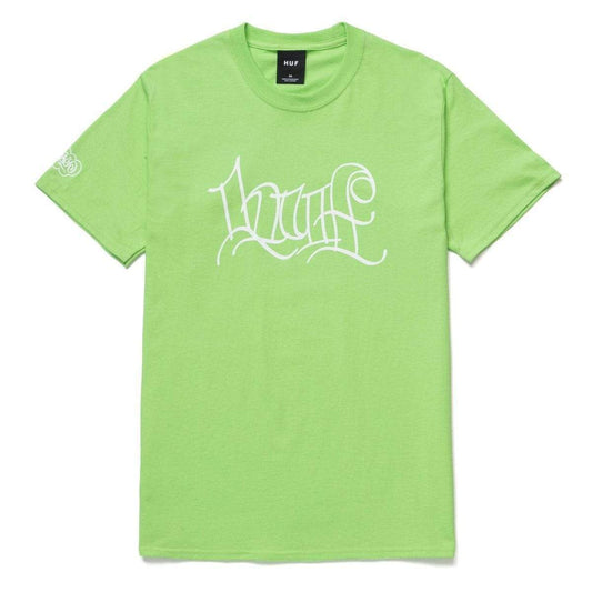 huf Haze Handstyle 2 S/S Tee Lime foto 1