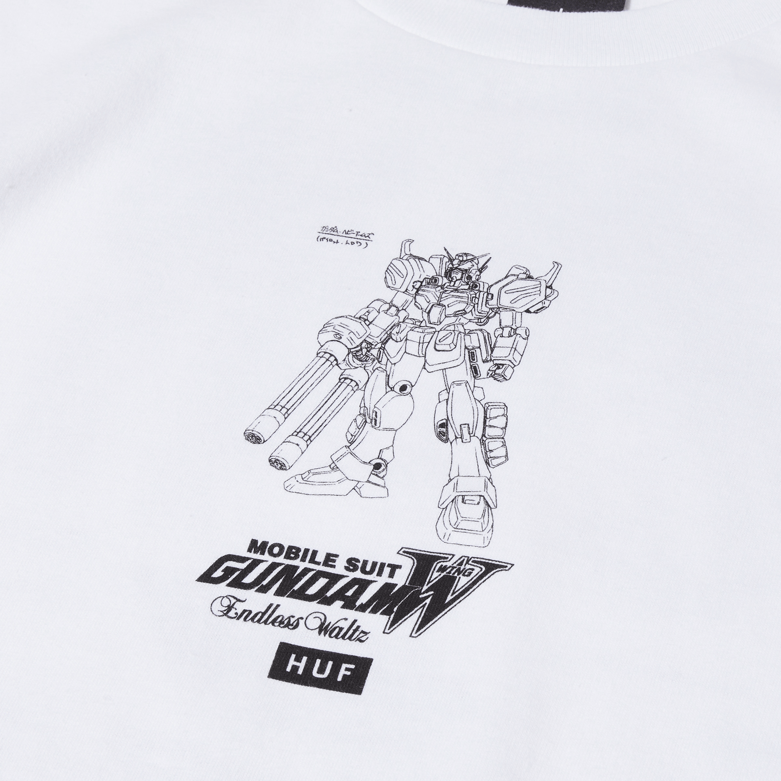 huf t-shirt HEAVY ARMS SCHEMATICS S S TEE
