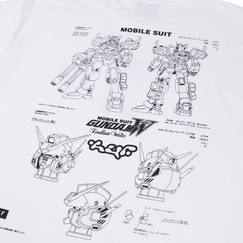 huf t-shirt HEAVY ARMS SCHEMATICS S S TEE