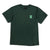 t-shirt huf HIGH POINT S/S TEE - FOREST GREEN