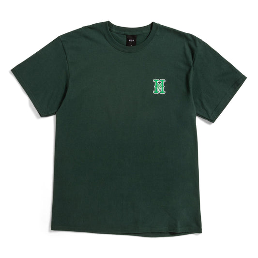 huf HIGH POINT S/S TEE - FOREST GREEN foto 1