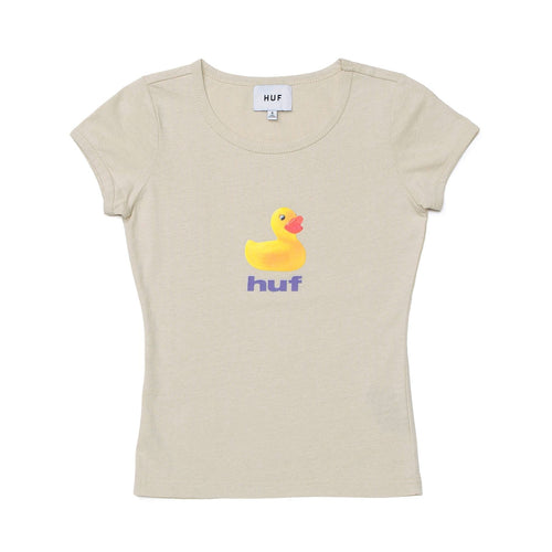 t-shirt huf HUF BABY KNIT TEE - STONE