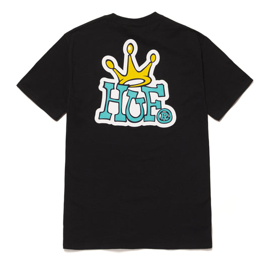 huf Huf Crown Logo S/S Tee Black foto 2