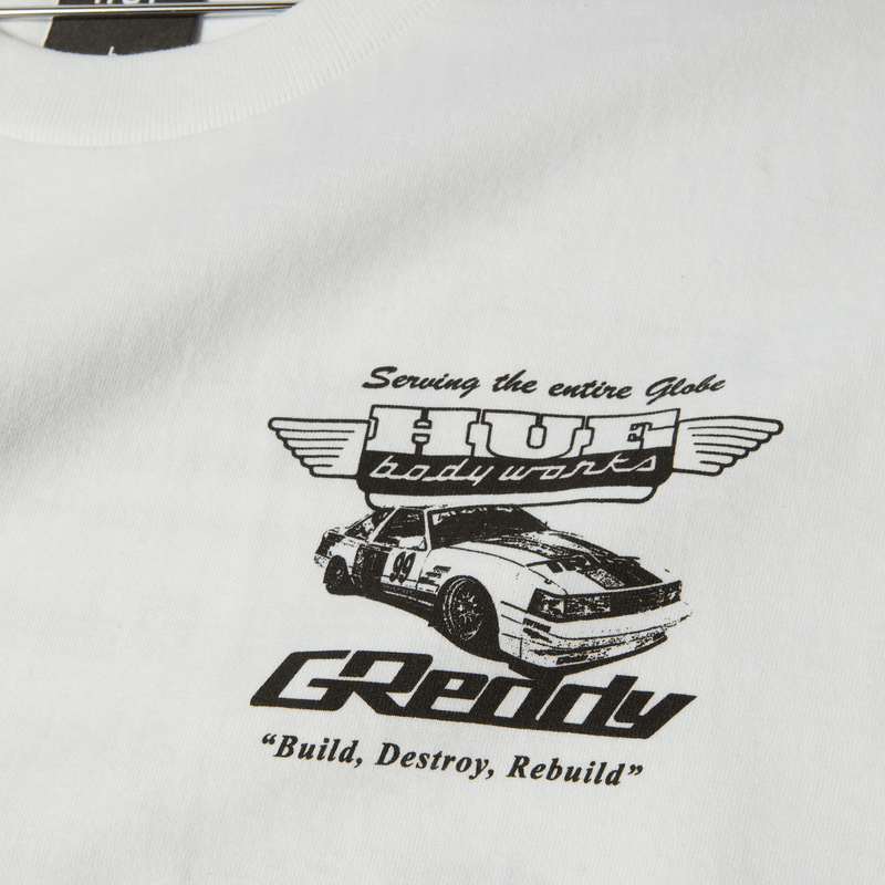 huf t-shirt Huf X Greddy Body Works S S Tee