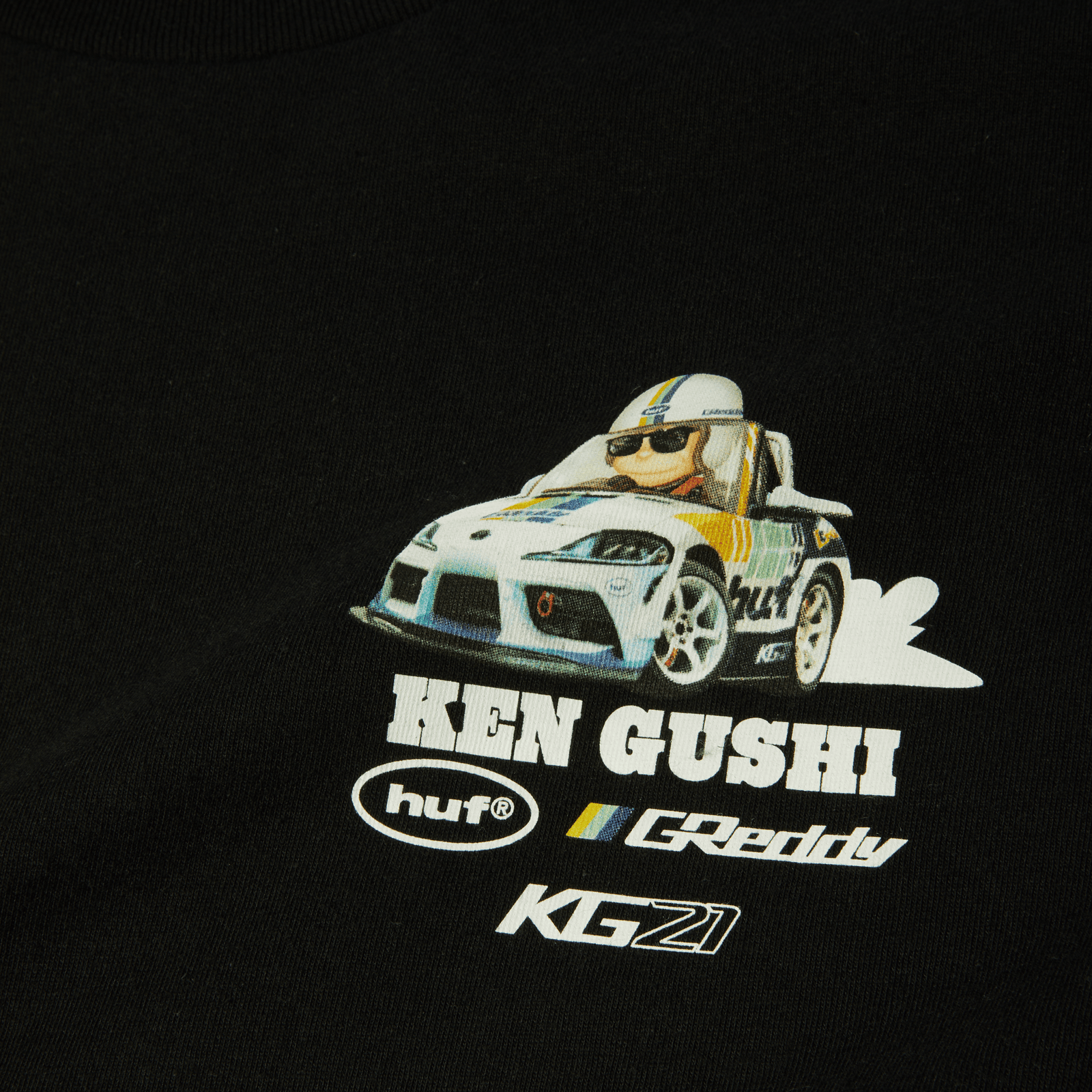 huf t-shirt Huf X Greddy Gushi S S Tee