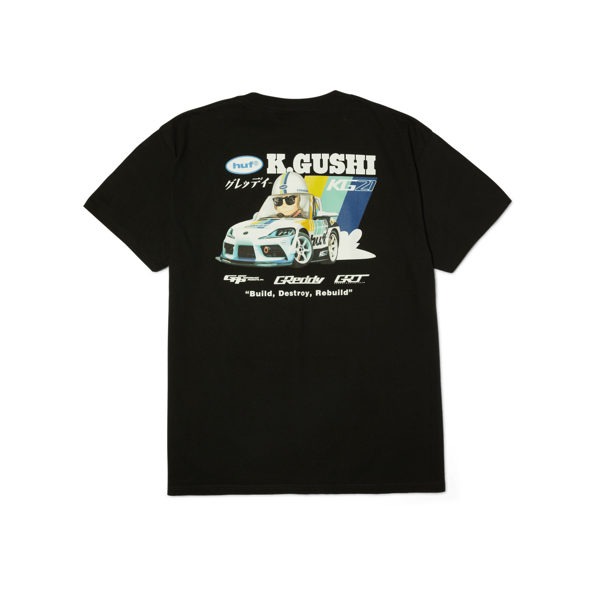 huf t-shirt Huf X Greddy Gushi S S Tee