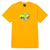 t-shirt huf HUFADELIC S/S TEE - GOLD