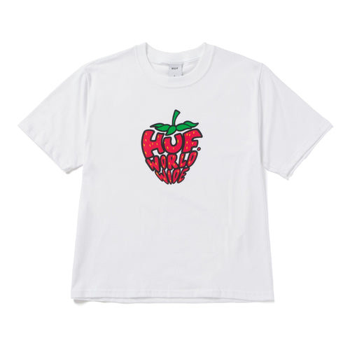 t-shirt huf JUICE S/S RELAX TEE - WHITE