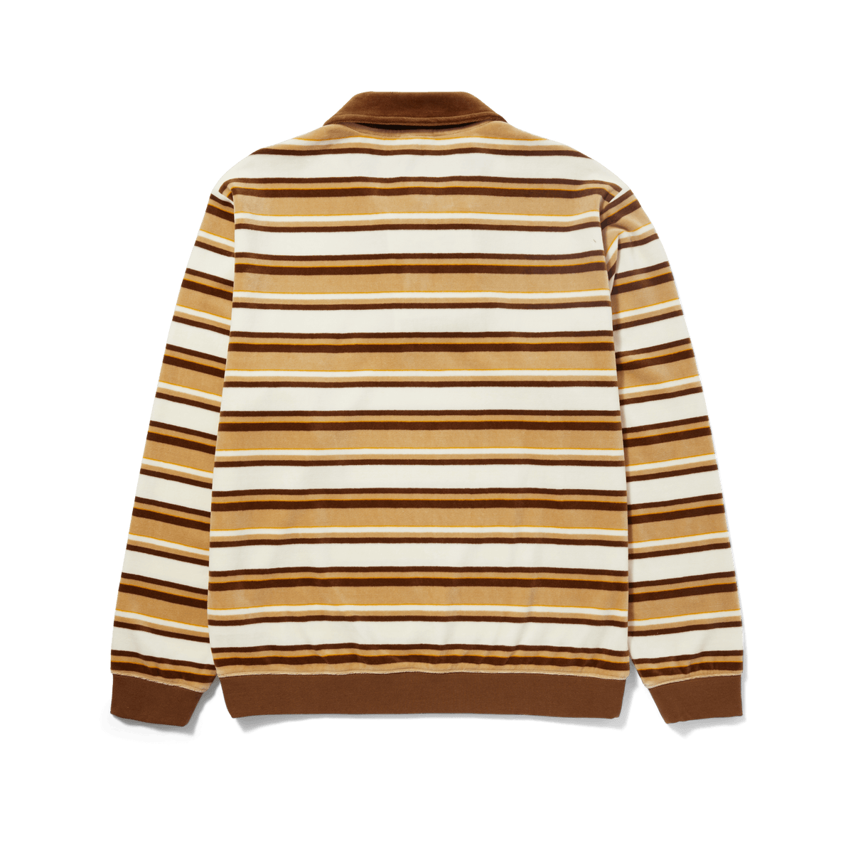 huf t-shirt KRAMER L S VELOUR SHIRT