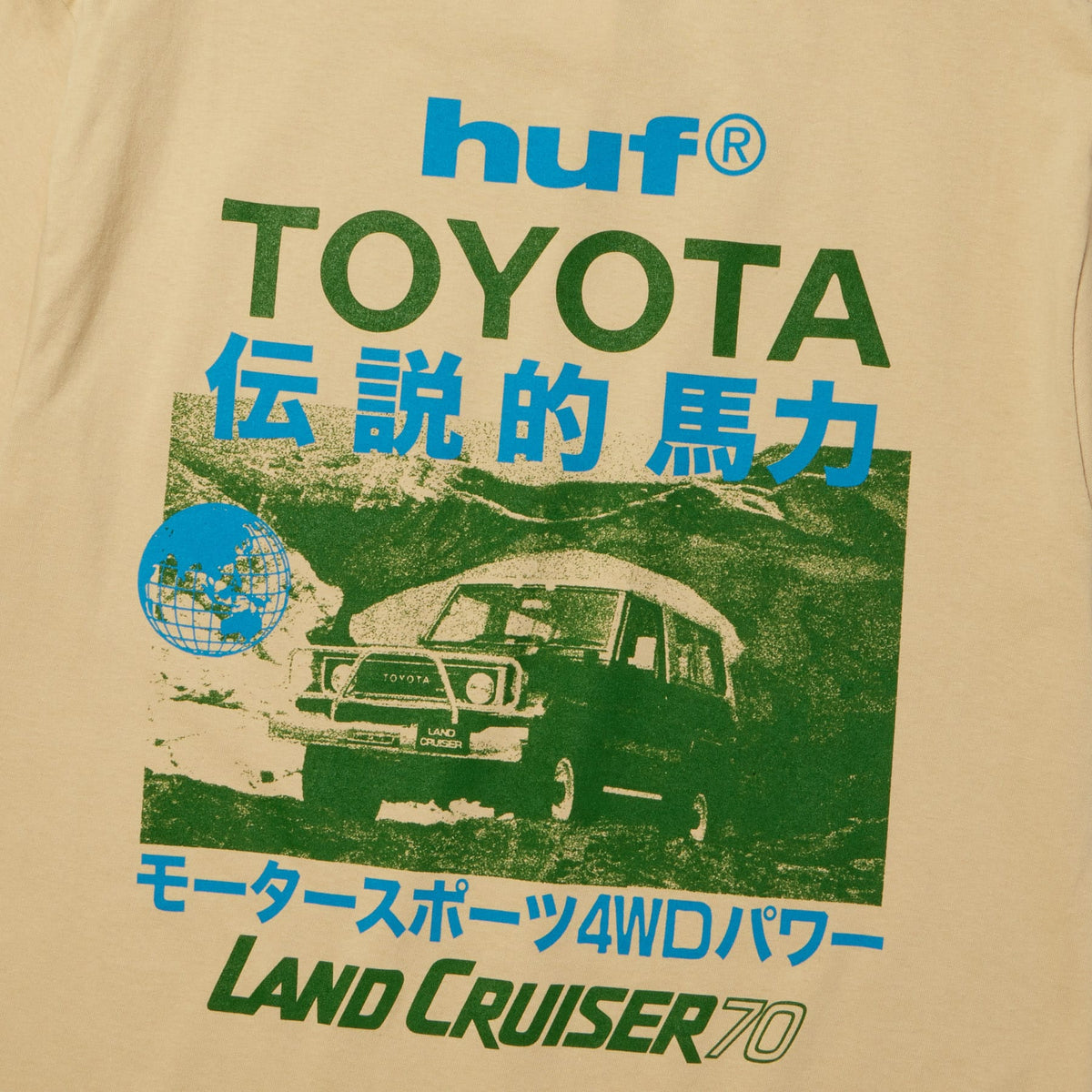 huf t-shirt Land Cruiser 70 Ss Tee