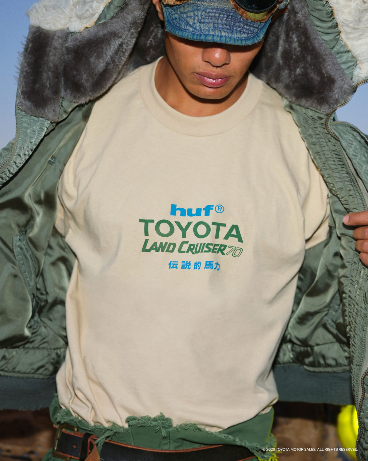 huf t-shirt Land Cruiser 70 Ss Tee
