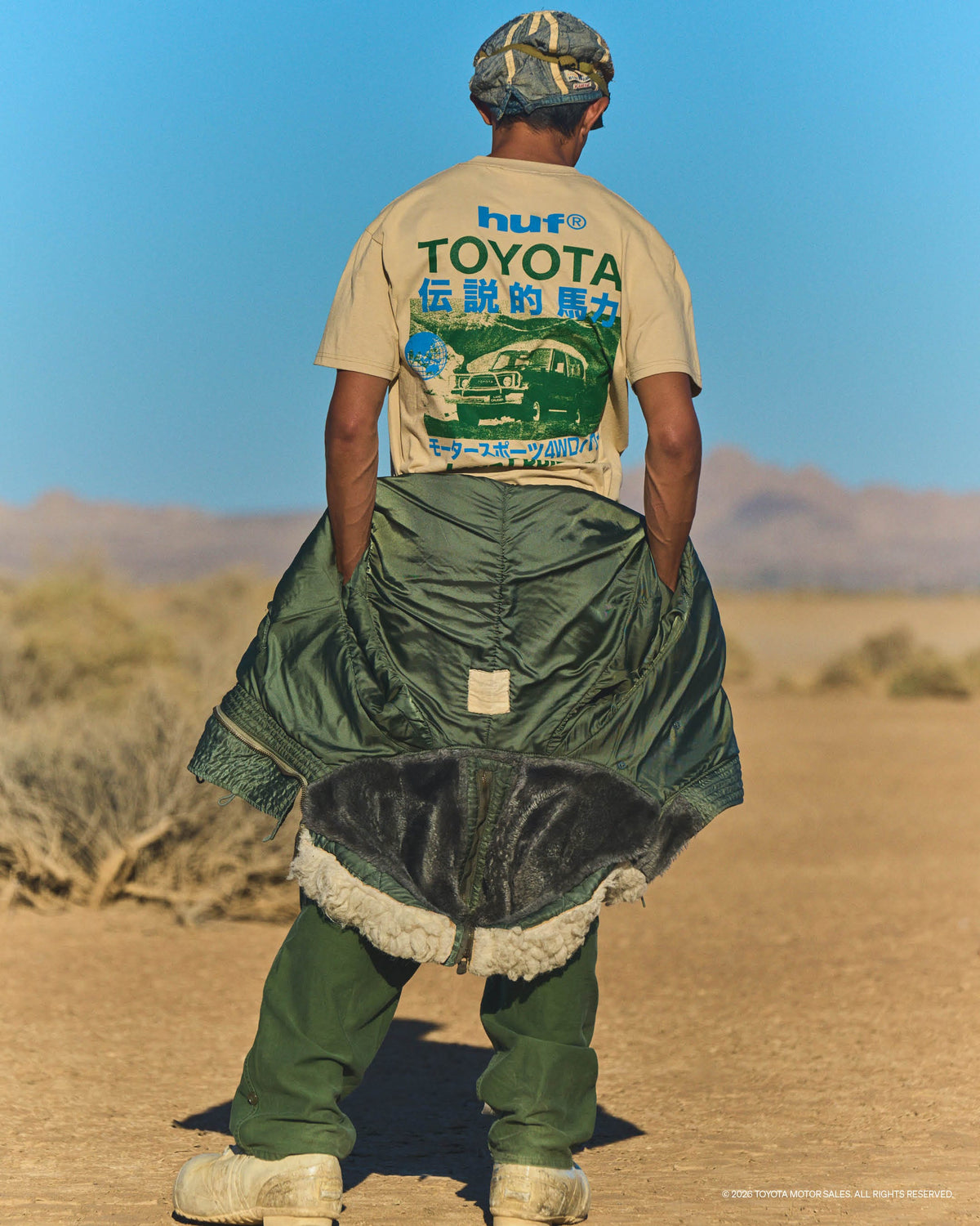 huf t-shirt Land Cruiser 70 Ss Tee