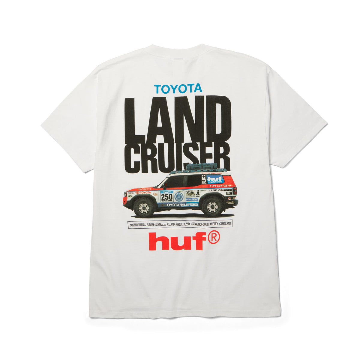 huf t-shirt Land Cruiser Rally Ss Tee
