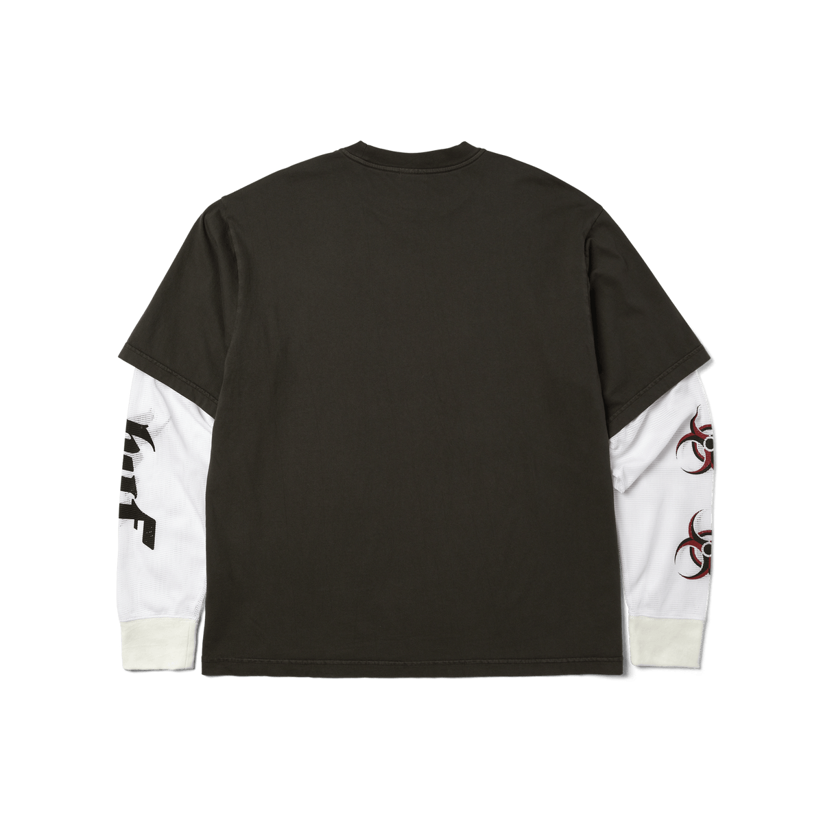 huf t-shirt Leon Ls Double Layer Top
