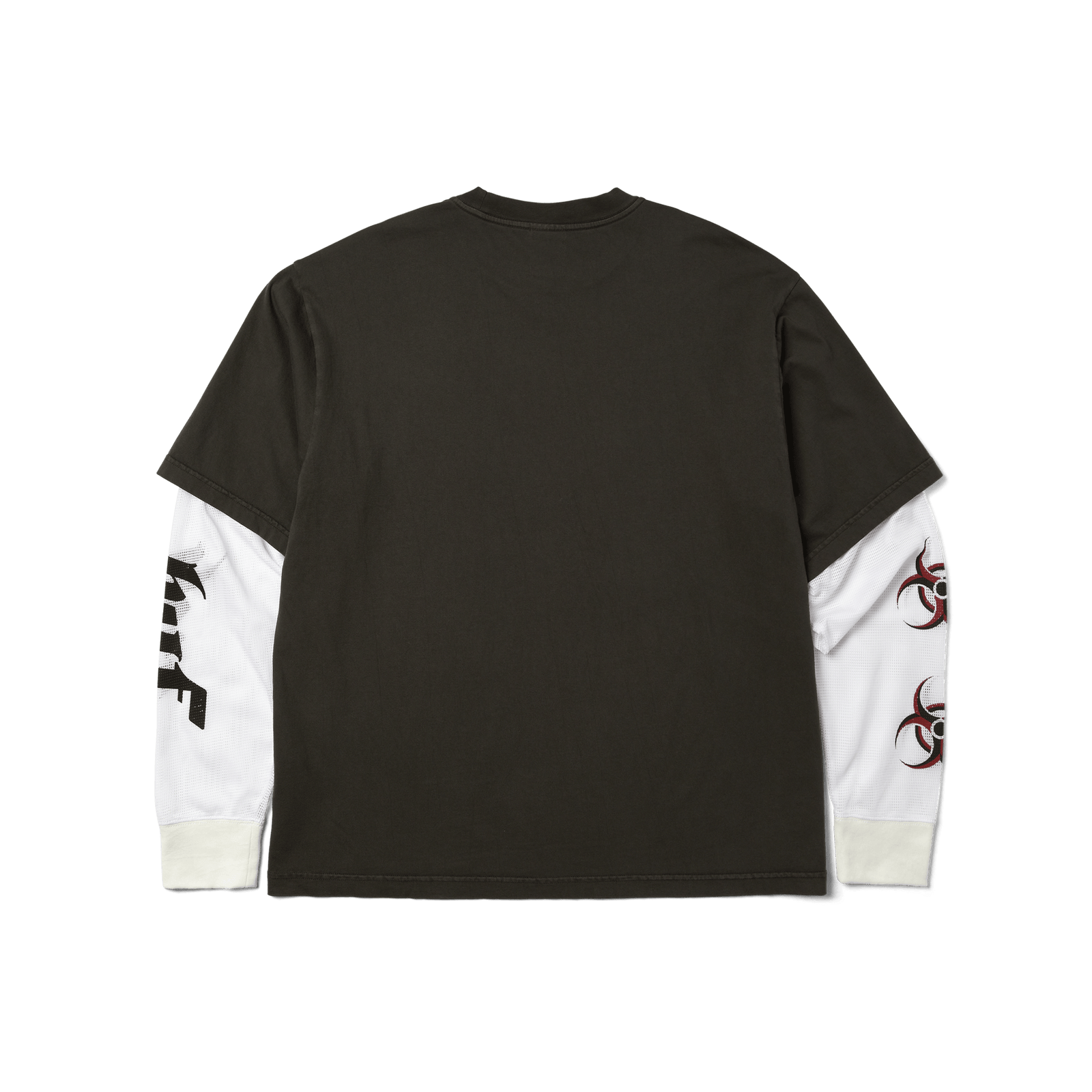 huf t-shirt Leon Ls Double Layer Top
