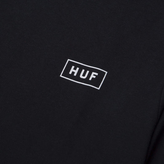 huf Lightning Rose L/S Tee Black foto 3