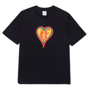 LOVE S/S RELAX TEE - BLACK