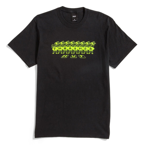 t-shirt huf MASON S/S TEE - BLACK