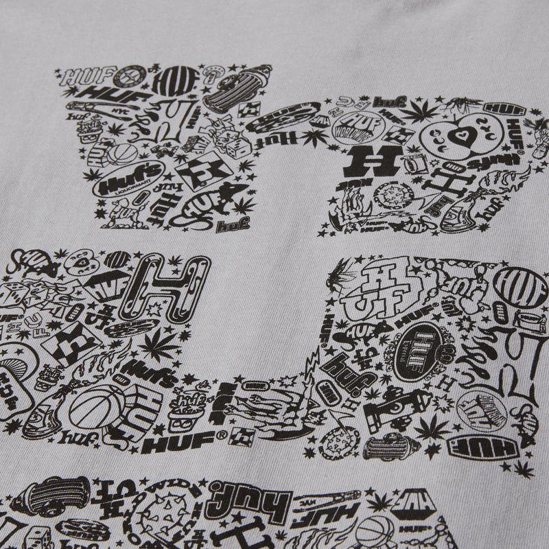 huf t-shirt Metablast S S Tee