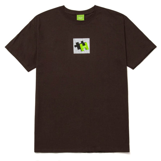 huf MIS-FIT S/S TEE - CHOCOLATE foto 1