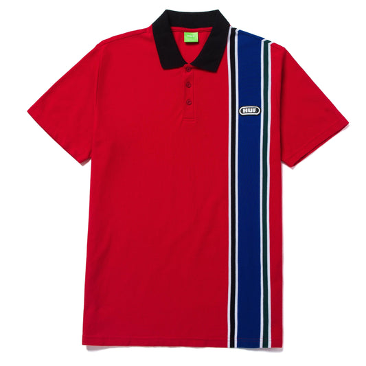 huf MONACO S/S POLO - HAUTE RED foto 1