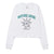 t-shirt huf NATURE LOVER CROP L/S TEE - WHITE