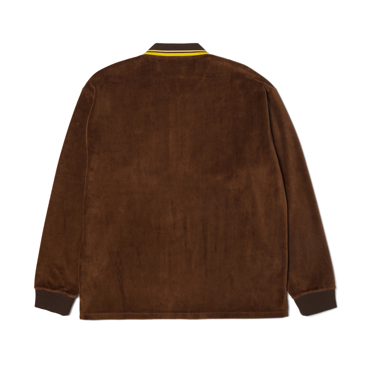 huf t-shirt Parker Velour Ls Polo