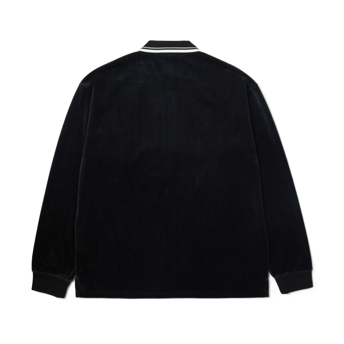 huf t-shirt Parker Velour Ls Polo