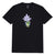 t-shirt huf POTTED S/S TEE - BLACK