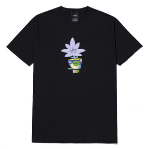 POTTED S/S TEE - BLACK