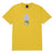 t-shirt huf POTTED S/S TEE - YELLOW
