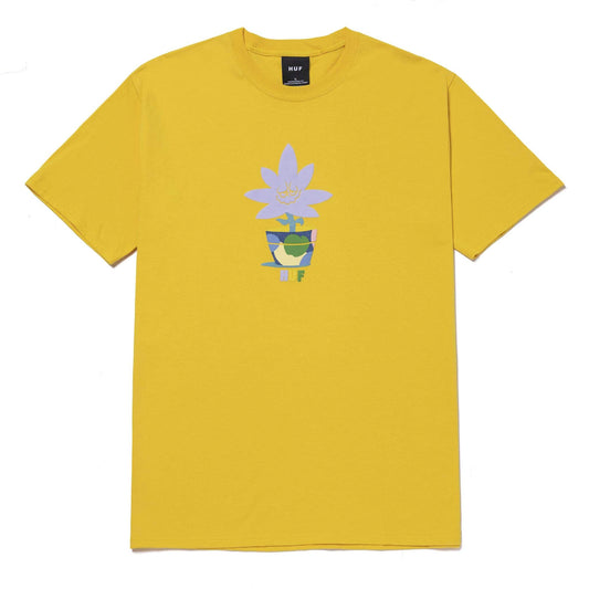 huf POTTED S/S TEE - YELLOW foto 1