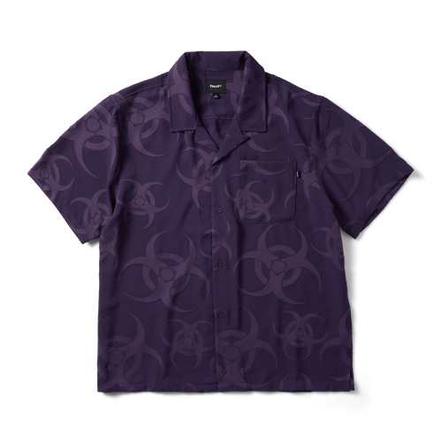 camicie huf SECTOR JACQUARD SS SHIRT