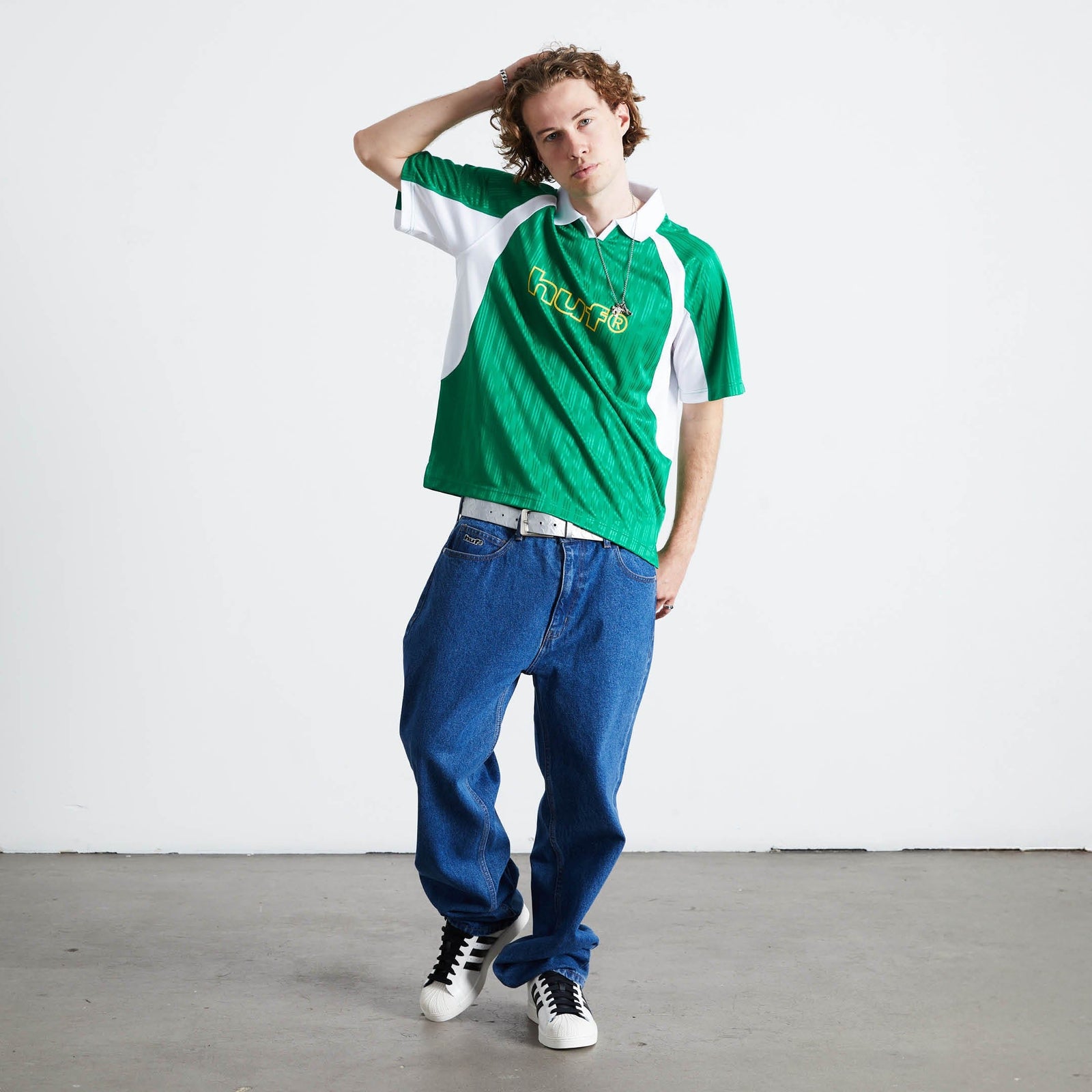 huf t-shirt Sideline Soccer Jersey