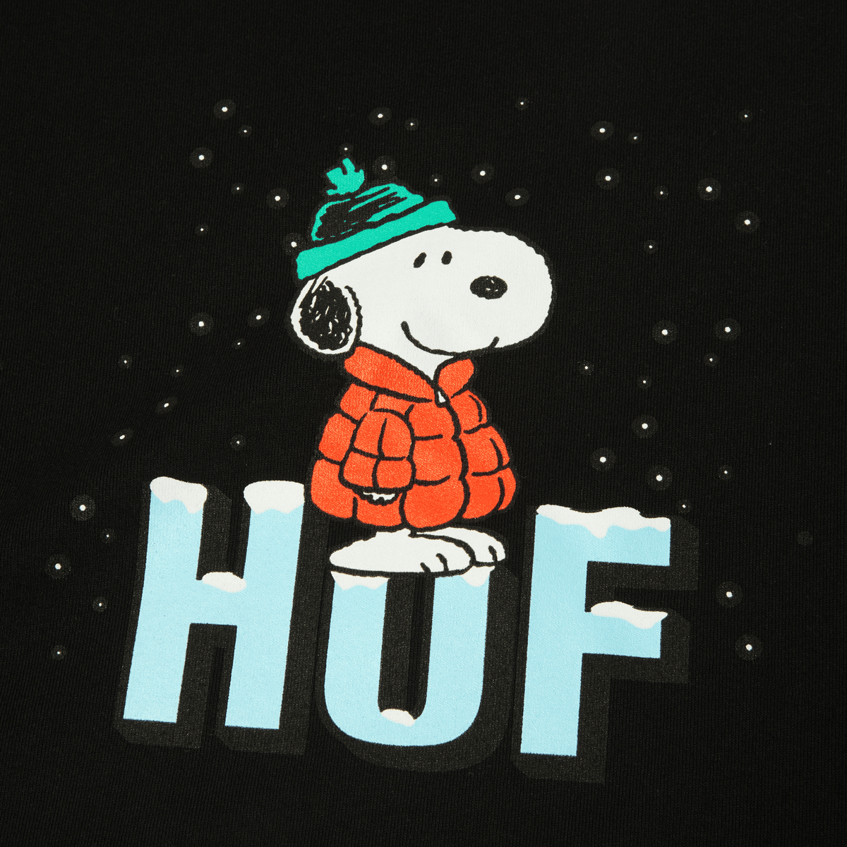 huf t-shirt Snoopy Puffer Ss Tee