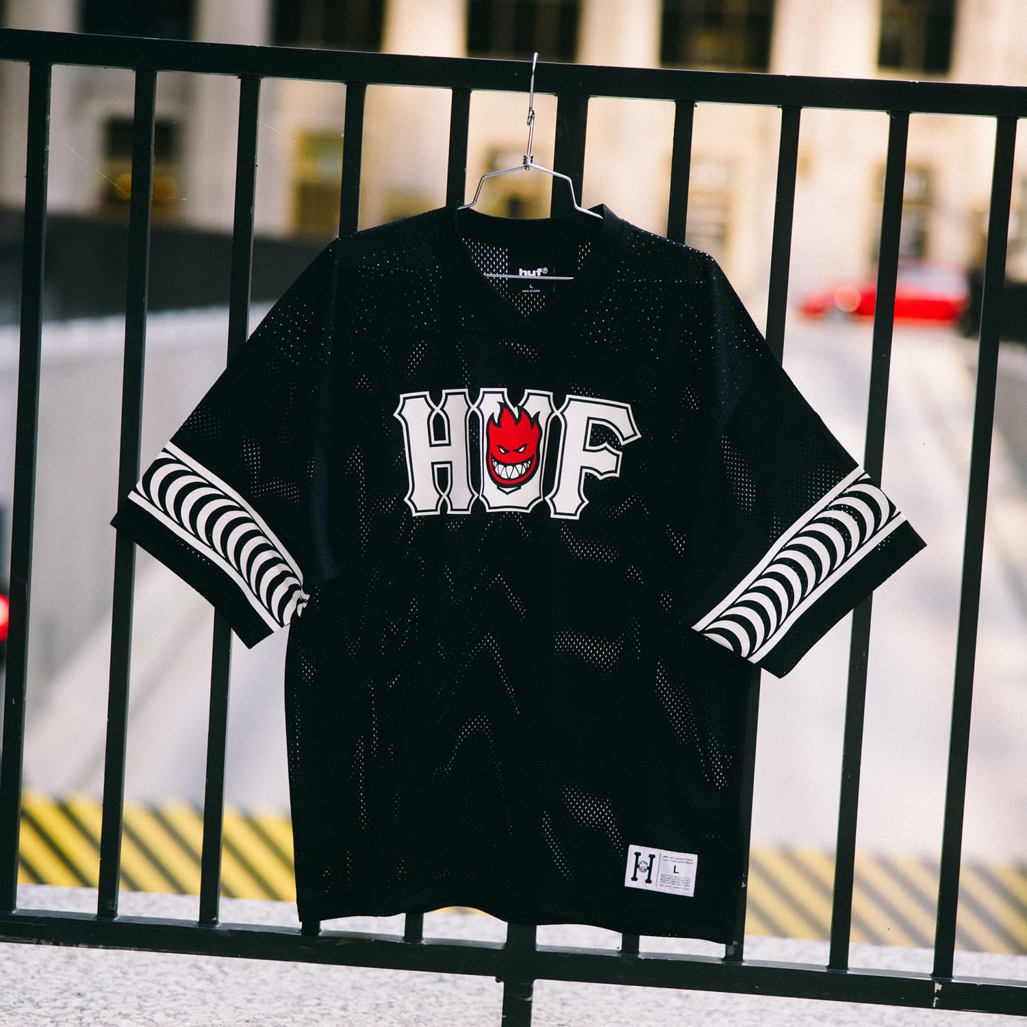 huf t-shirt Spitfire End Zone Jersey