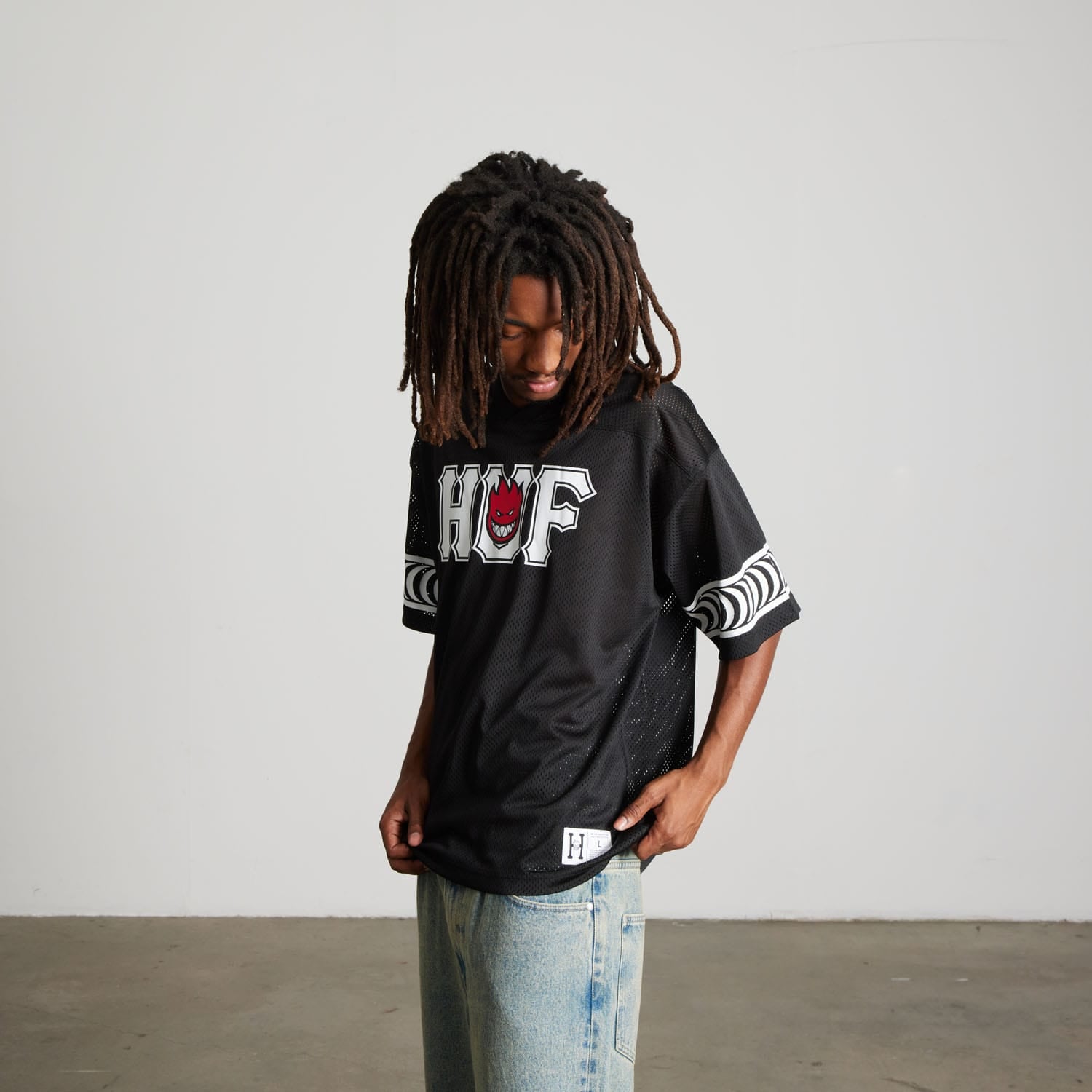 huf t-shirt Spitfire End Zone Jersey
